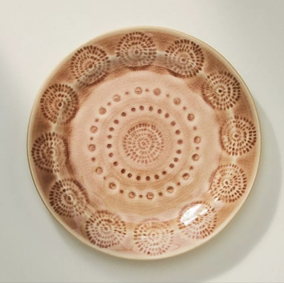 Anthropologie Old Havana Bread Plates - set of 4 - Rose/neutral - Picture 5 of 12